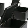 Dover - 3 Piece Storage Ottoman - Tanners Brown - Image 7