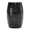 Ruby - Modern Mosaic Side Table - Black - Image 8