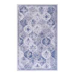 Maval - 2' X 3' Washable Area Rug - Blue