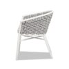Rowan - Rope Barrel Back Patio Dining Chairs (Set of 2) - Optic White - Image 3