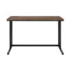Tyrese - Writing Desk With USB - Walnut / Black - Image 2