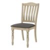 Dining Chair, Upholstered, Side, Transitional (Set of 2) - Gray - Image 2