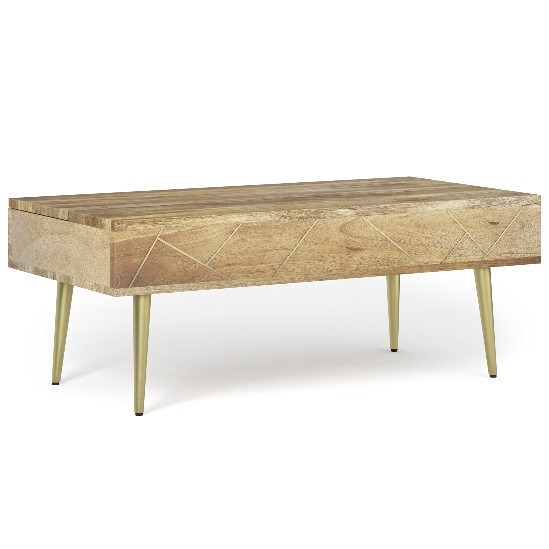 Jager - Large Lift Top Coffee Table - Natural - Image 2