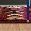 Tribes - 2' X 3' Southwest Area Rug - Red - Image 2
