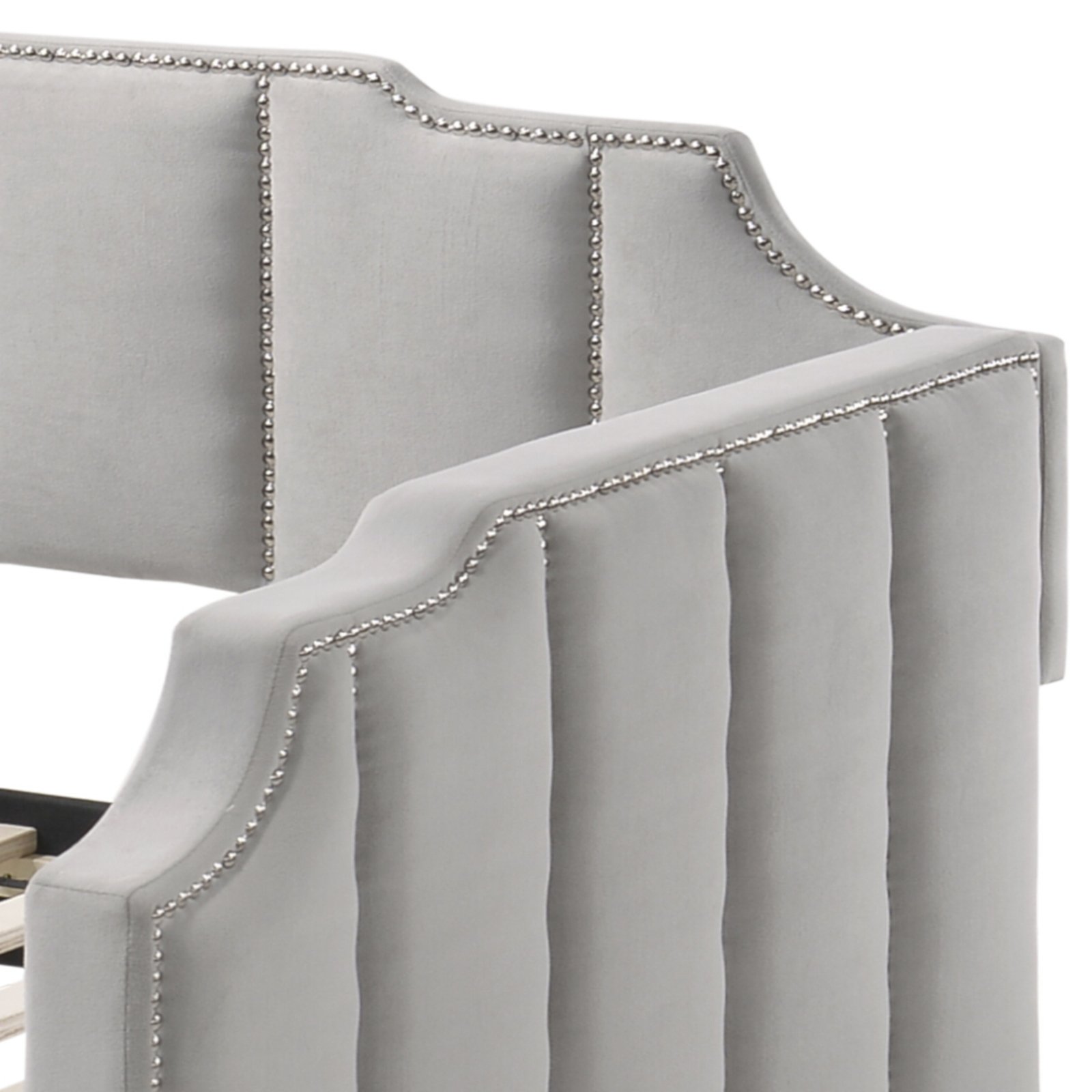 Peridot - Twin Daybed With Trundle - Dove Gray - Image 5