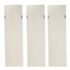 Large Wall Art Panel, Rectangle Wall Sculpture, Wall Decor For Living Room Dining Room Office Bedroom (Set of 3) - White - Image 12