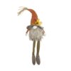 Sitting Gnome With Maple Leaf On Hat, For Holiday Harvest Festival Fall Festival & Thanksgiving Table Decorations (Set of 2) - Orange Multi - Image 5