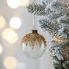 Christmas Ball Ornaments, Decorative Hanging Ball Christmas Tree Ornaments For Holiday Party Decorations (Set of 6) - Multi - Image 3