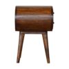 Circular Nightstand - Chestnut - Image 7