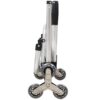 Foldable Shopping Stair Trolley With Triangular Wheels And Removable Waterproof Bag - Black - Image 14