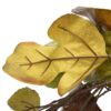 Maple Leaf Spray Green & Mustard, Botanicals Decor For Harvest Festival Fall Festival & Thanksgiving Table Decorations (Set of 12) - Green / Mustard - Image 5