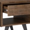 Lowry - End Table - Rustic Natural Aged Brown - Image 5