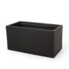 Modern Outdoor Planter - Black - Image 5