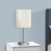 Lighting, Table Lamp, USB Port Included, Nickel, Contemporary (Set of 2) - Silver - Image 3