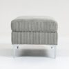 Modular Sectional Sofa Square Ottoman Module, Storage Ottoman Footrest - Gray - Image 3