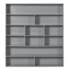Full Over Full Bunk Bed With 2 Drawers And Multi-Layer Cabinet - Gray - Image 11