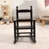 Style Children's Rocking Chair For Indoor Or Outdoor - Espresso - Image 4