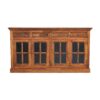 Large Glazed Sideboard - Chestnut - Image 2