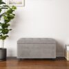 Cosmopolitan - Storage Ottoman - Distressed Gray Taupe - Image 8