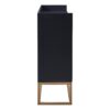 Modern Sideboard Elegant Buffet Cabinet With Large Storage Space For Dining Room, Entryway - Black - Image 13