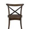 Kaelyn - Metal Side Chair (Set of 2) - Dark Oak - Image 2