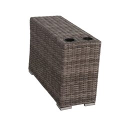 Outdoor Side Table - Brown