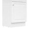 20" Bathroom Vanity With Sink, Freestanding Cabinet With Door Shelf And Adjustable Shelf, And Ceramic Construction - White - Image 18