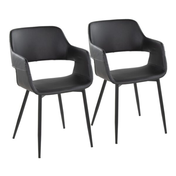 Margarite - Contemporary Dining / Chair (Set of 2) - Black