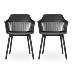 Dahlia - Chair (Set of 2) - Black