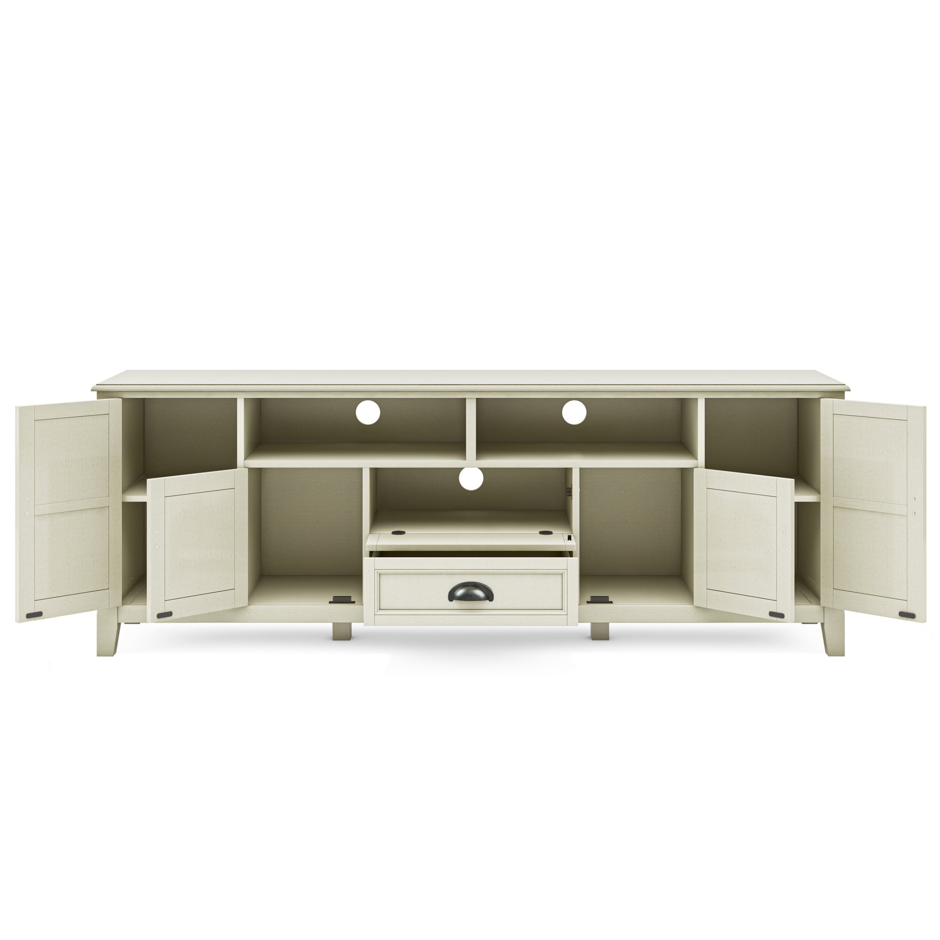 Burlington - TV Media Stand - Antique White - Image 3