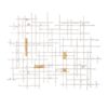Iron Wall Decor - White / Gold - Image 2