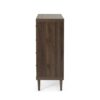 Farhart - Mid Century Modern 4 Drawer Dresser - Walnut - Image 9