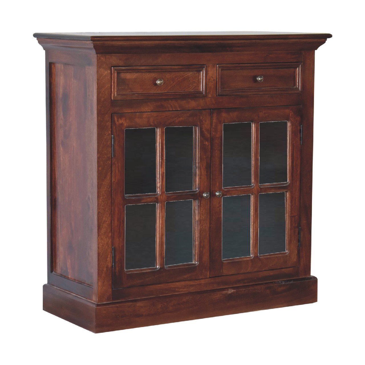 Glazed Cabinet - Cherry - Image 3