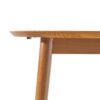 Mid-Century Damsel Extension Dining Table With Removable Leaf - Caramel - Image 3