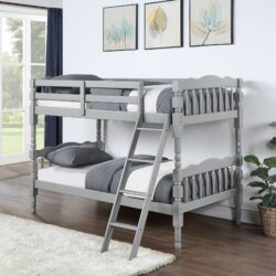 Homestead - Twin Twin Bunk Bed - Gray