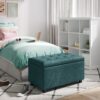Cosmopolitan - Storage Ottoman - Teal - Image 9