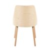 Anabelle - Mid-Century Modern Chair (Set of 2) - Natural / Gray - Image 5