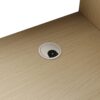 Modern Freestanding Bathroom Vanity With White Resin Sink & Soft Close Cabinet Doors - Oak - Image 19