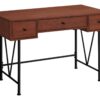 Computer Desk For Home Office, Laptop, Storage Drawers, Transitional - Cherry - Image 14