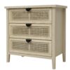 3 Drawer Cabinet, Suitable For Bedroom - Natural - Image 6