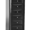 Marilla - 7 Drawer Lingerie Chest - Black - Image 2