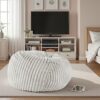 Sky Luxe - Minky Memory Foam Lounger - Dove Gray - Image 7