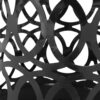 Outdoor, Metal End Table Large - Black - Image 9