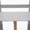 Outdoor Cat House, Diy Cat Enclosure Catio With Double Enter Doors - Light Gray - Image 17