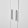 Tall Bathroom Storage Cabinet, With Two Doors And Drawers, Adjustable Shelf, MDF Board - White - Image 24