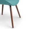Malden - Bentwood Dining Chair - Turquoise Blue - Image 6