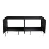 Minimalist Freestanding Bathroom Vanity Cabinet With Soft Close Doors - Dark Oak - Image 13