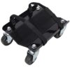Heavy Duty Snowmobile Dolly With V Slide And Swivel Casters Steel, 1500Lbs Capacity - Black - Image 5