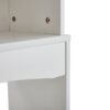 Home Bathroom Shelf Over-The-Toilet, Bathroom Spacesaver, Bathroom Storage Cabinet Organizer - White - Image 10
