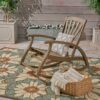 Outdoor Reclining Rocking Chair - Gray - Image 5